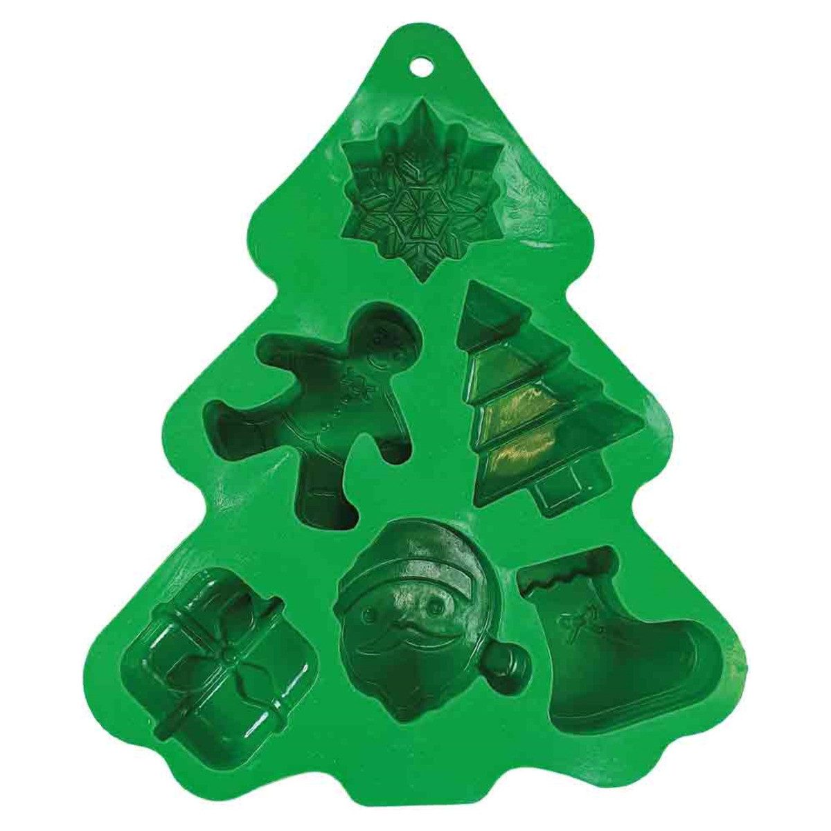 Nobby Back-Set Silikon Backform Xmas grün