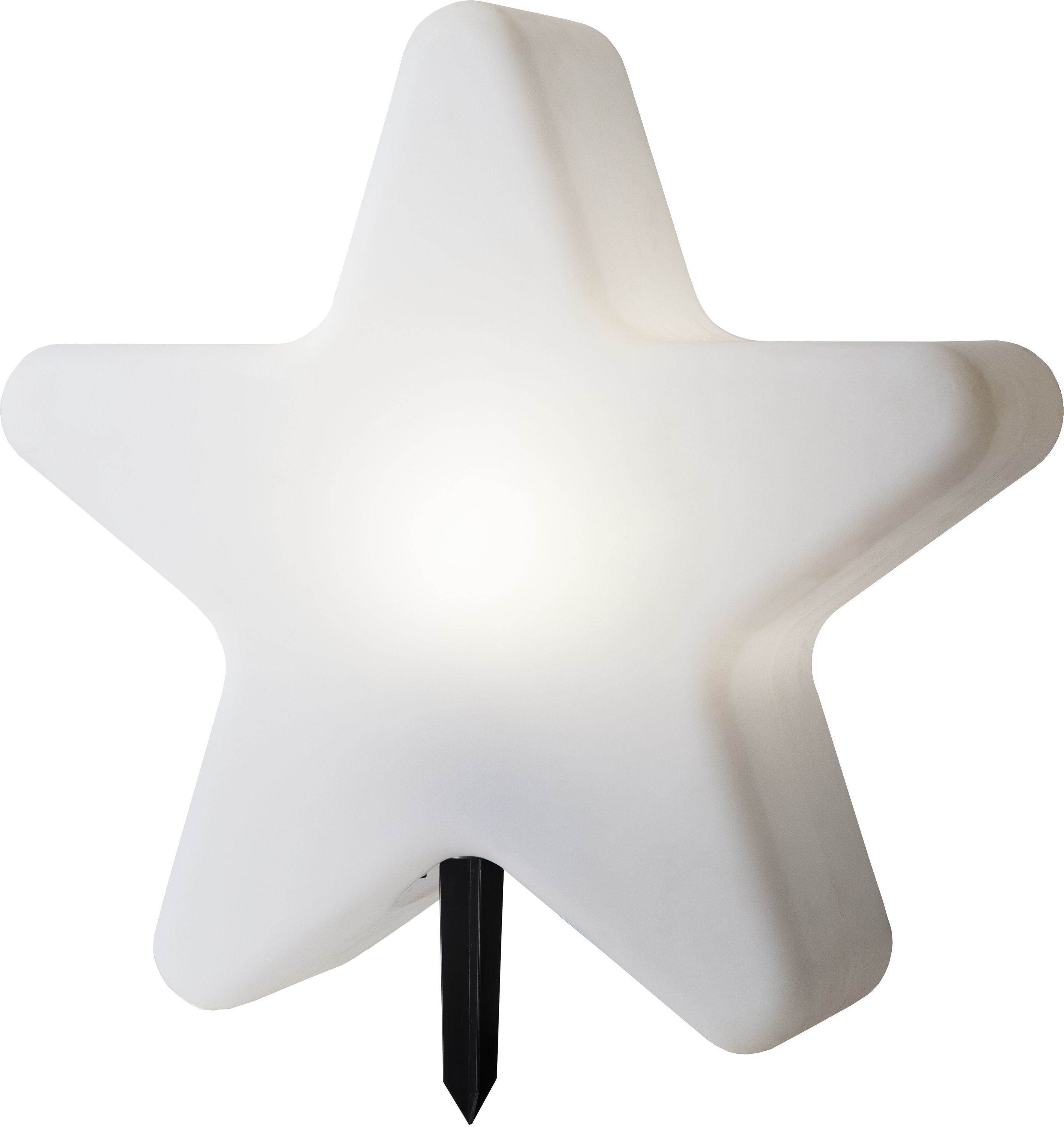 STAR TRADING LED Dekolicht LED-Deko-Stern "Gardenlight", weiß, 50x48cm,outd.