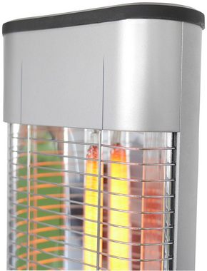 Vasner Heizstrahler Standgerät silber, StandLine 23R, 2300 W, mit Fernbedienung