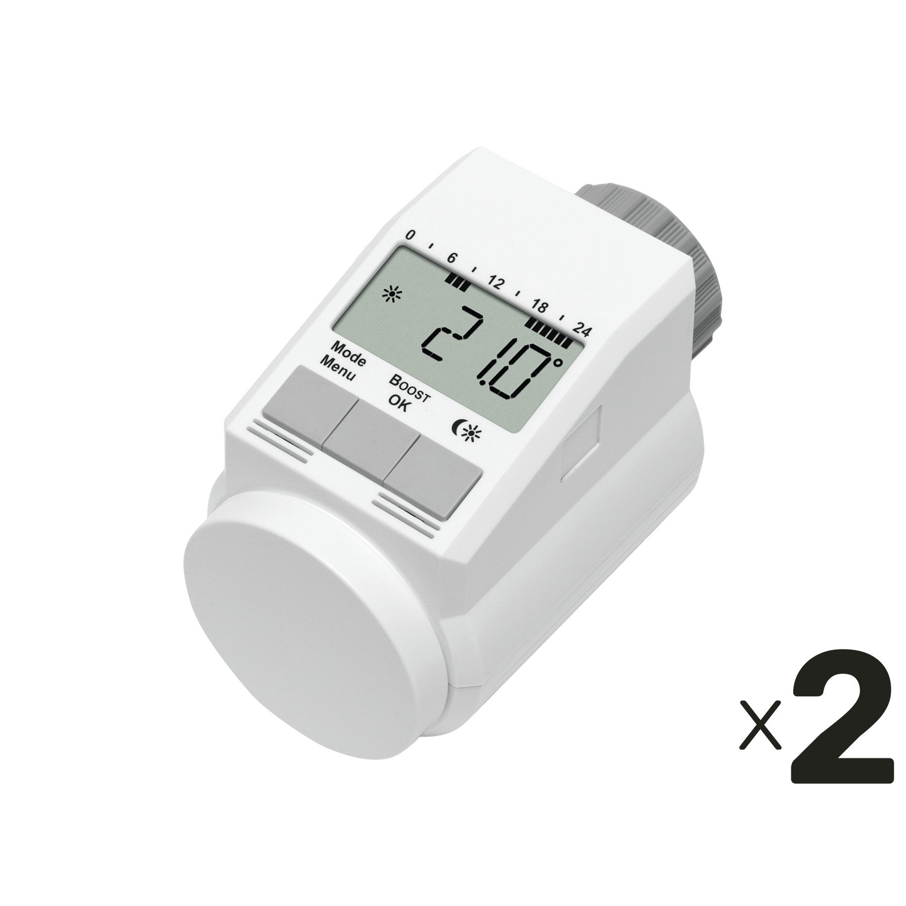 Heizkörperthermostat EQIVA Heizkörper-Thermostat Typ L 130809G0, 2