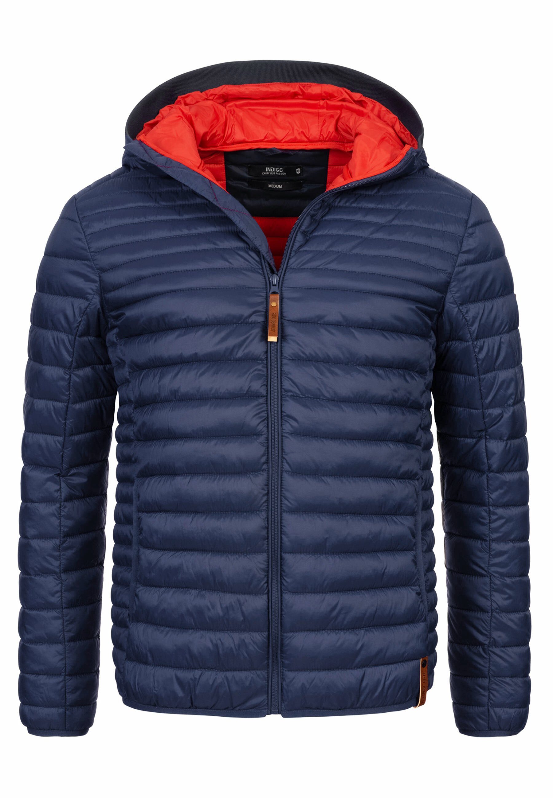 Indicode Steppjacke Bowers Navy