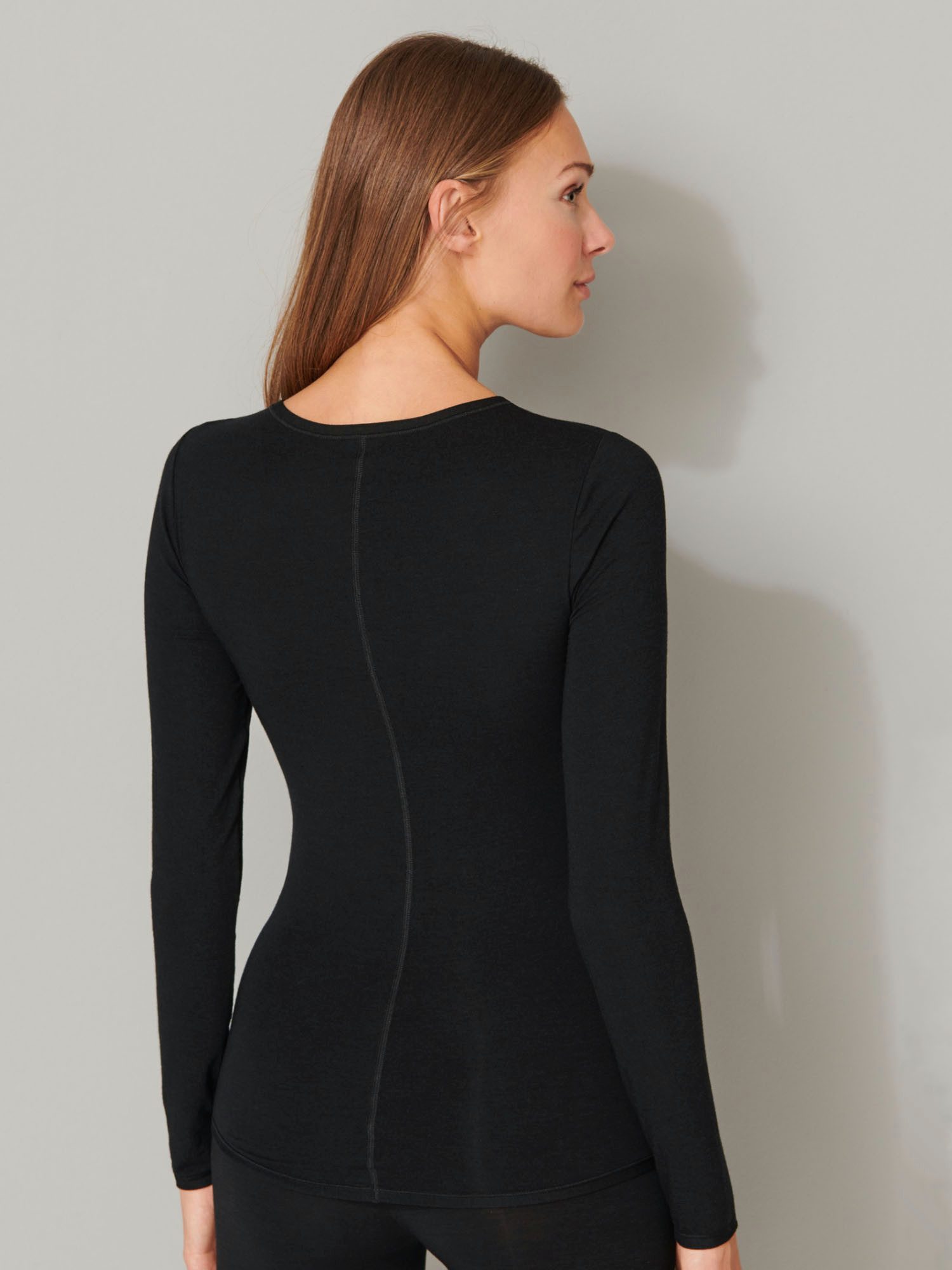 Schiesser Longsleeve Personal Fit (2-tlg) unterhemd shirt langarm