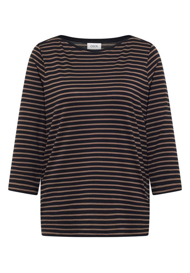 CECIL Langarmshirt - Gestreiftes Shirt mit günstig online kaufen