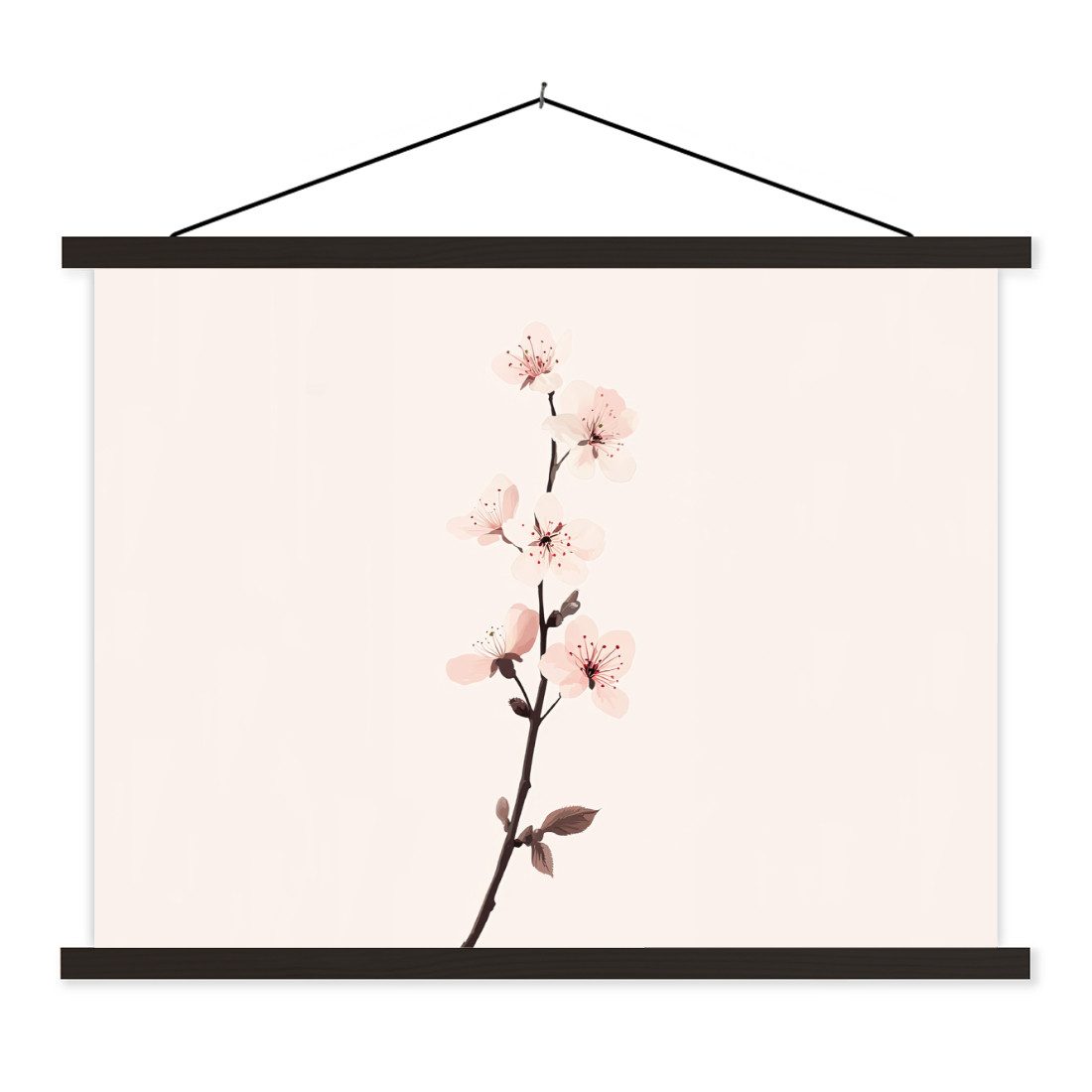 MuchoWow Poster Minimalistisch - Blüte - günstig online kaufen