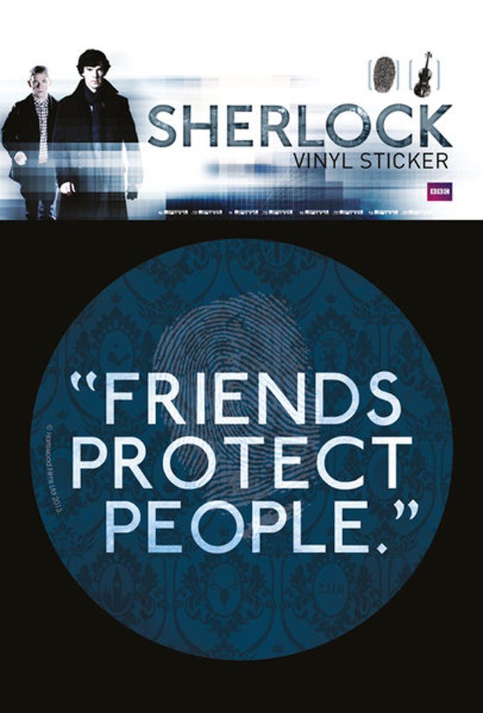 Sticker Sherlock - Sticker - Friends Protect