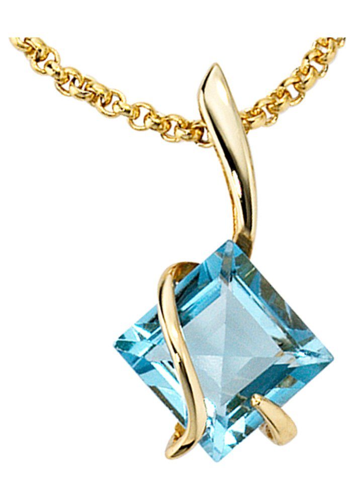 JOBO Kettenanhänger Anhänger mit Edelt...