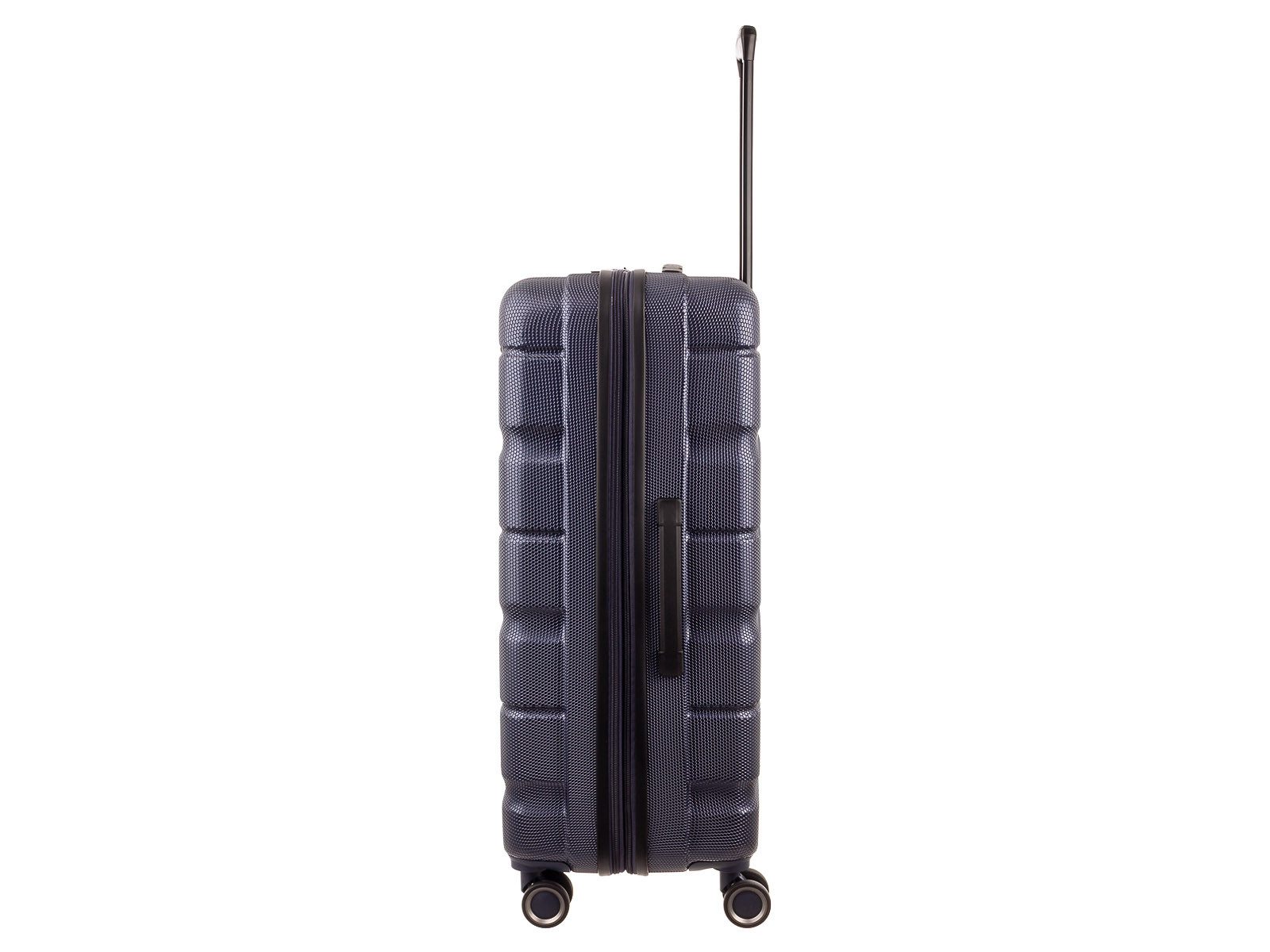 Franky Handgepäckkoffer ABS13 76er Trolley Hartschale, 4 Rollen, Dehnfalte