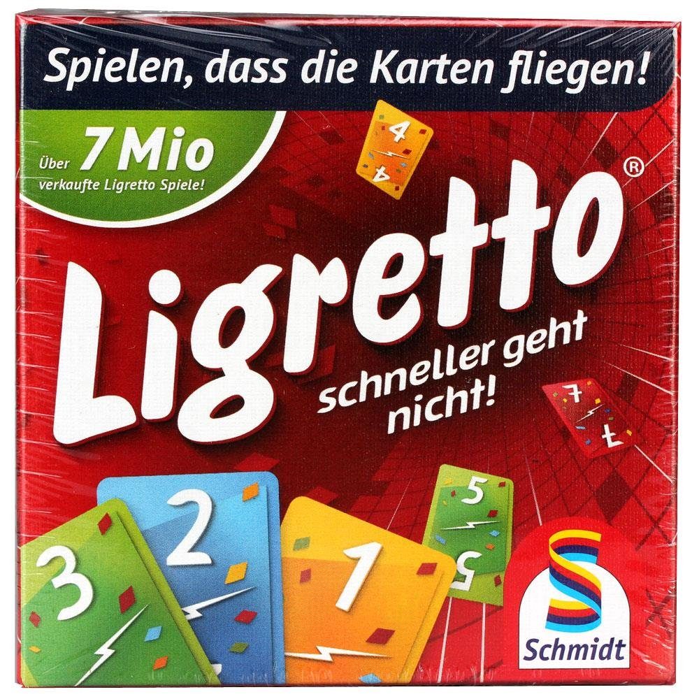 Schmidt Spiele Spiel, Ligretto rot Edition 2018