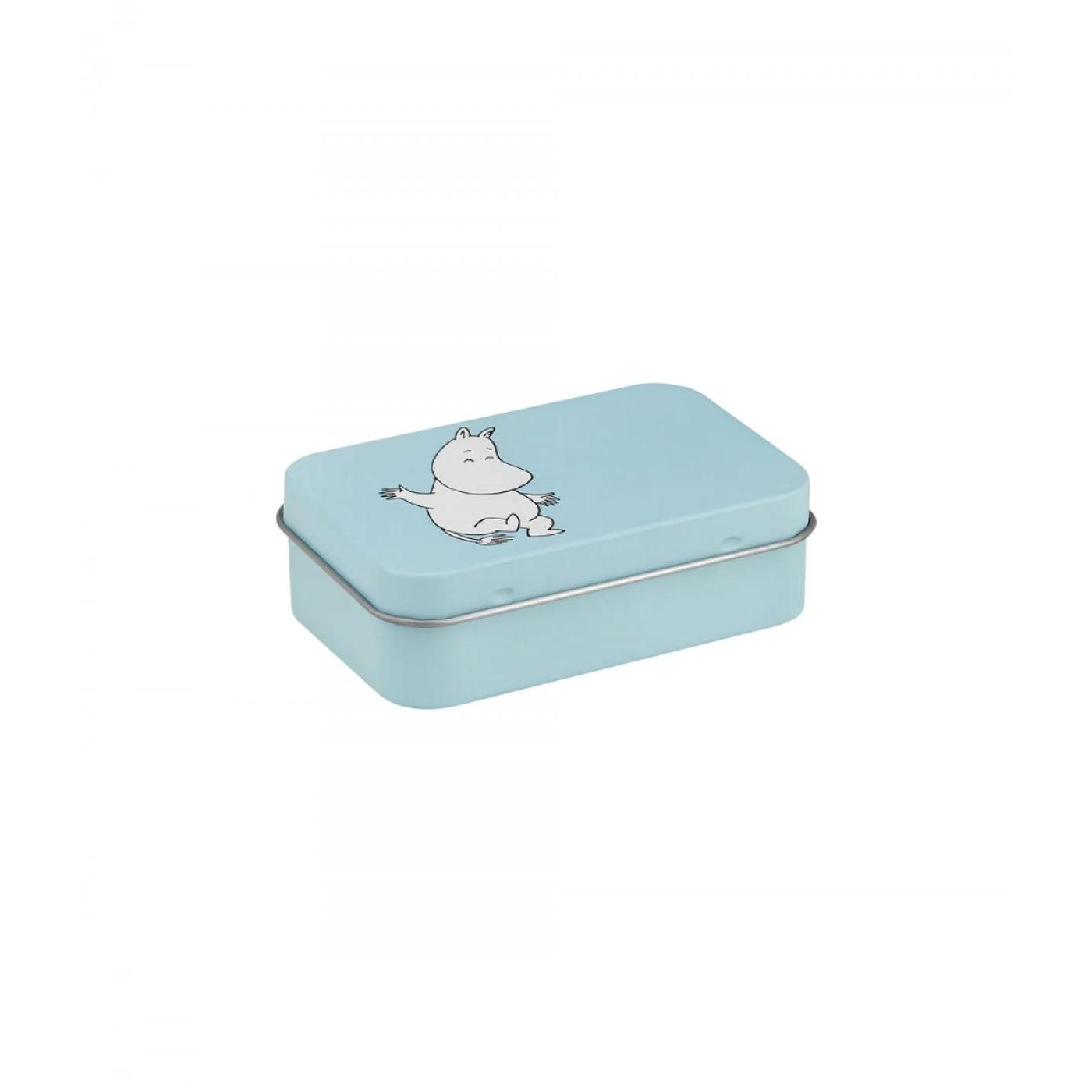 Muurla Aufbewahrungsbox Dose Klein Moomintroll (10x6,5x3cm)