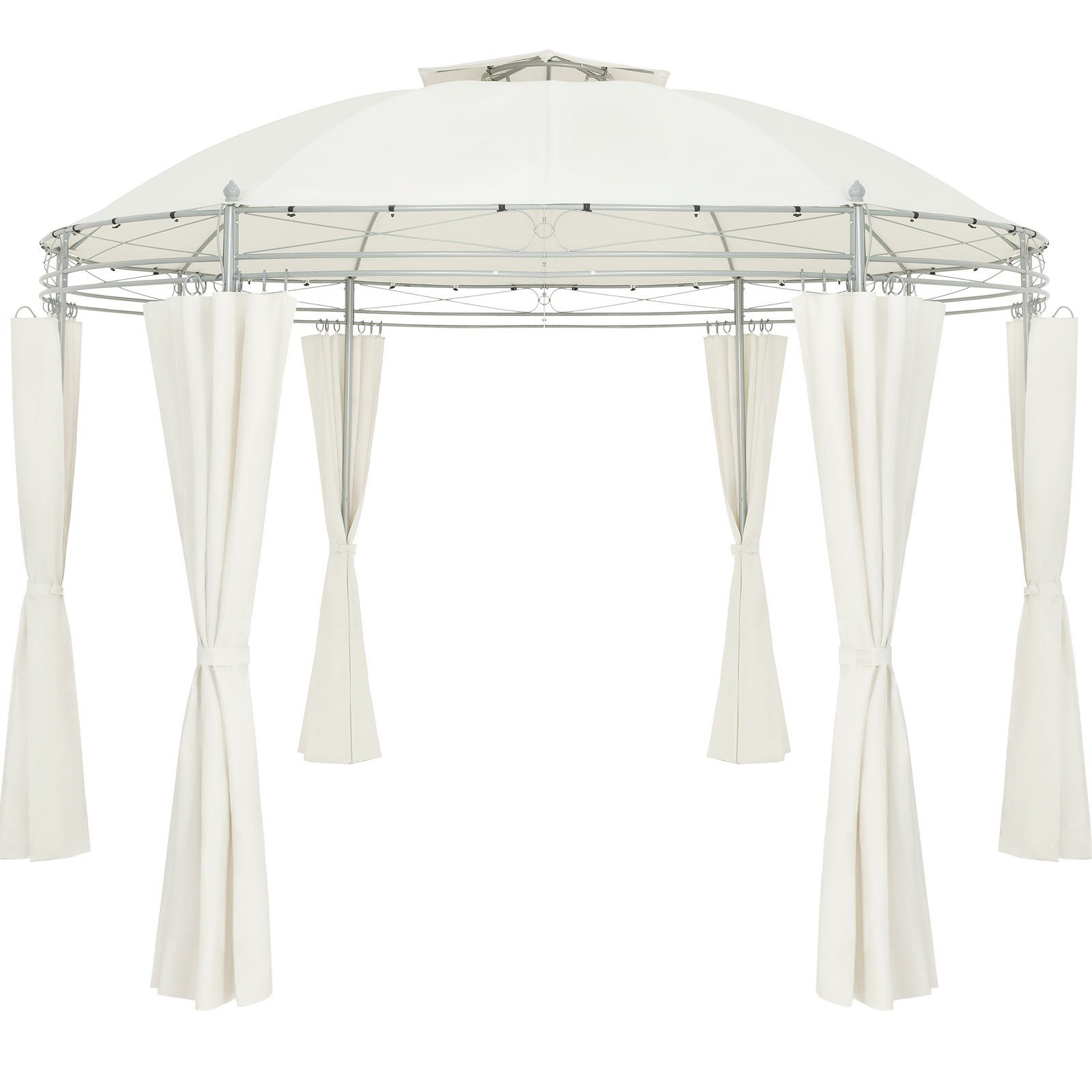 Casaria Pavillon Toscana, Ø3,5m, UV-Schutz 50+, günstig online kaufen