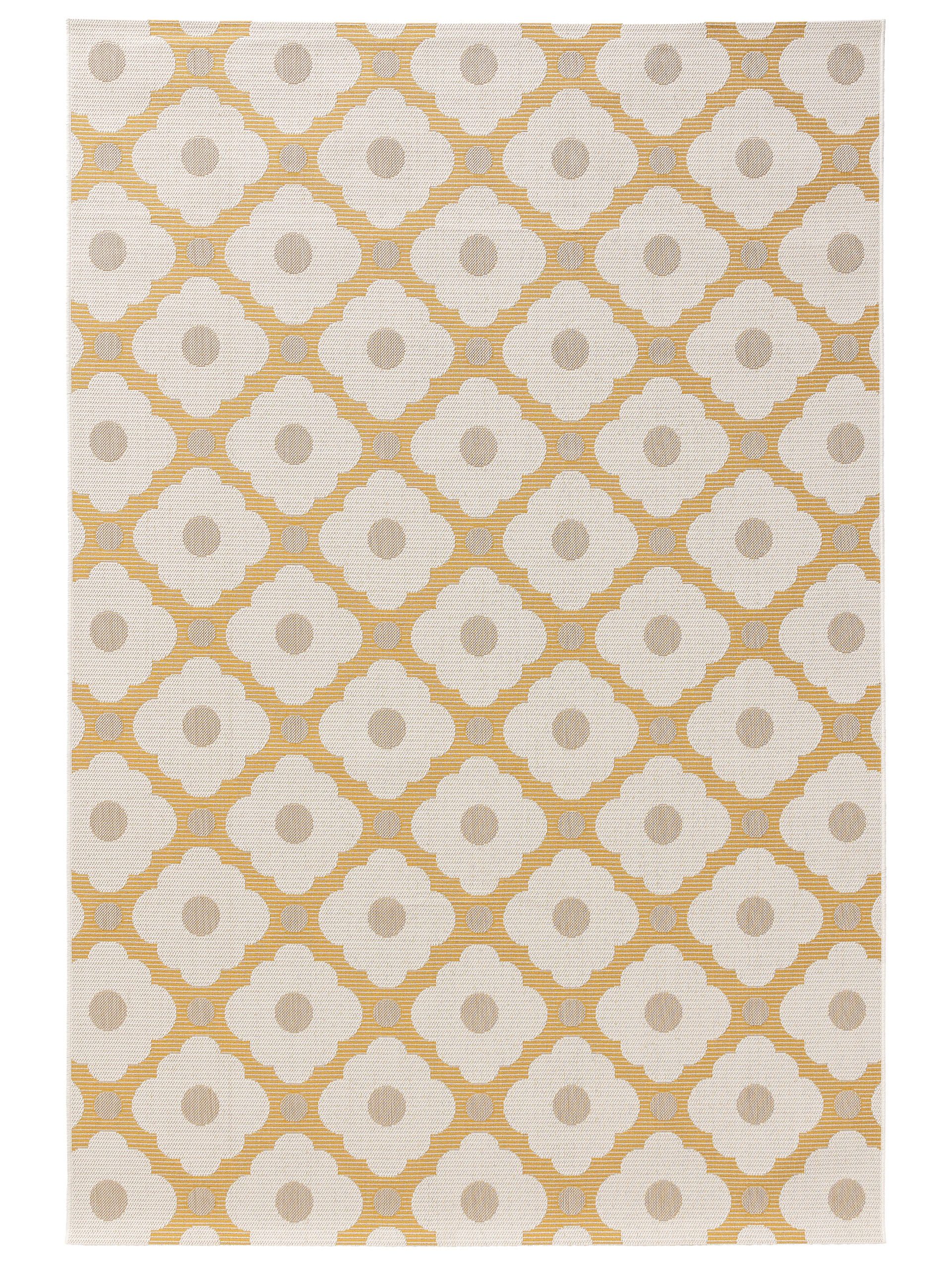 benuta Outdoorteppich Vega, rechteckig, Höhe: 5 mm, Kunstfaser, Berber, Ethno-Style, Wohnzimmer