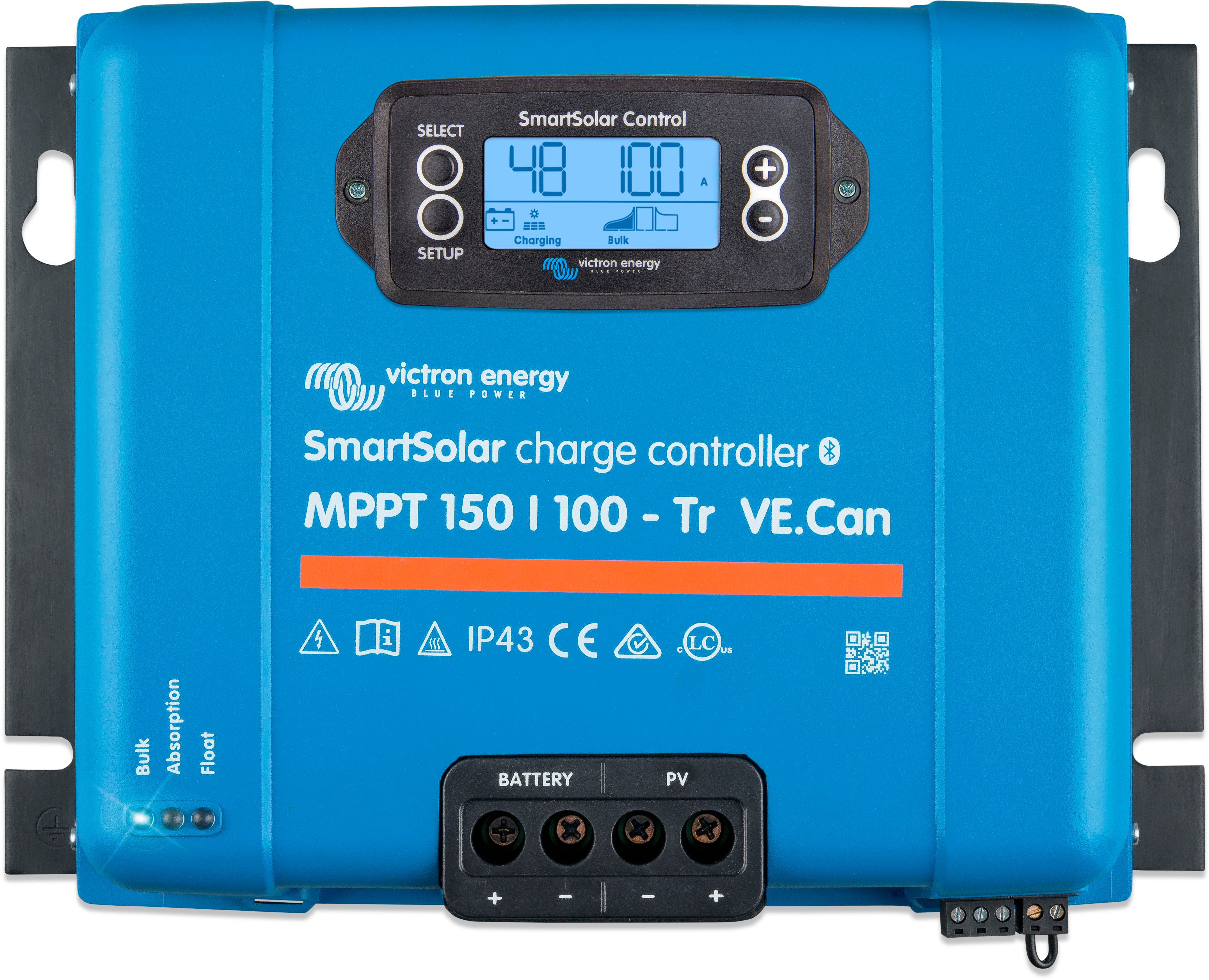 Victron Energy Solarladeregler »Solar Charge Controller MPPT Victron SmartSolar 150/100-Tr VE.Can«