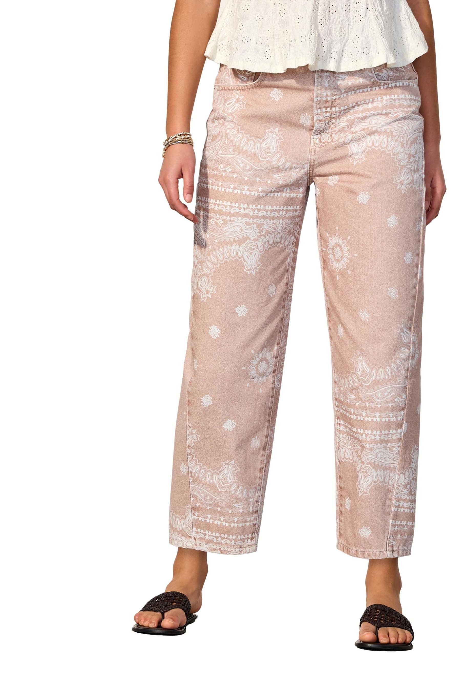 Weite Jeans Jeans mit weitem Bein