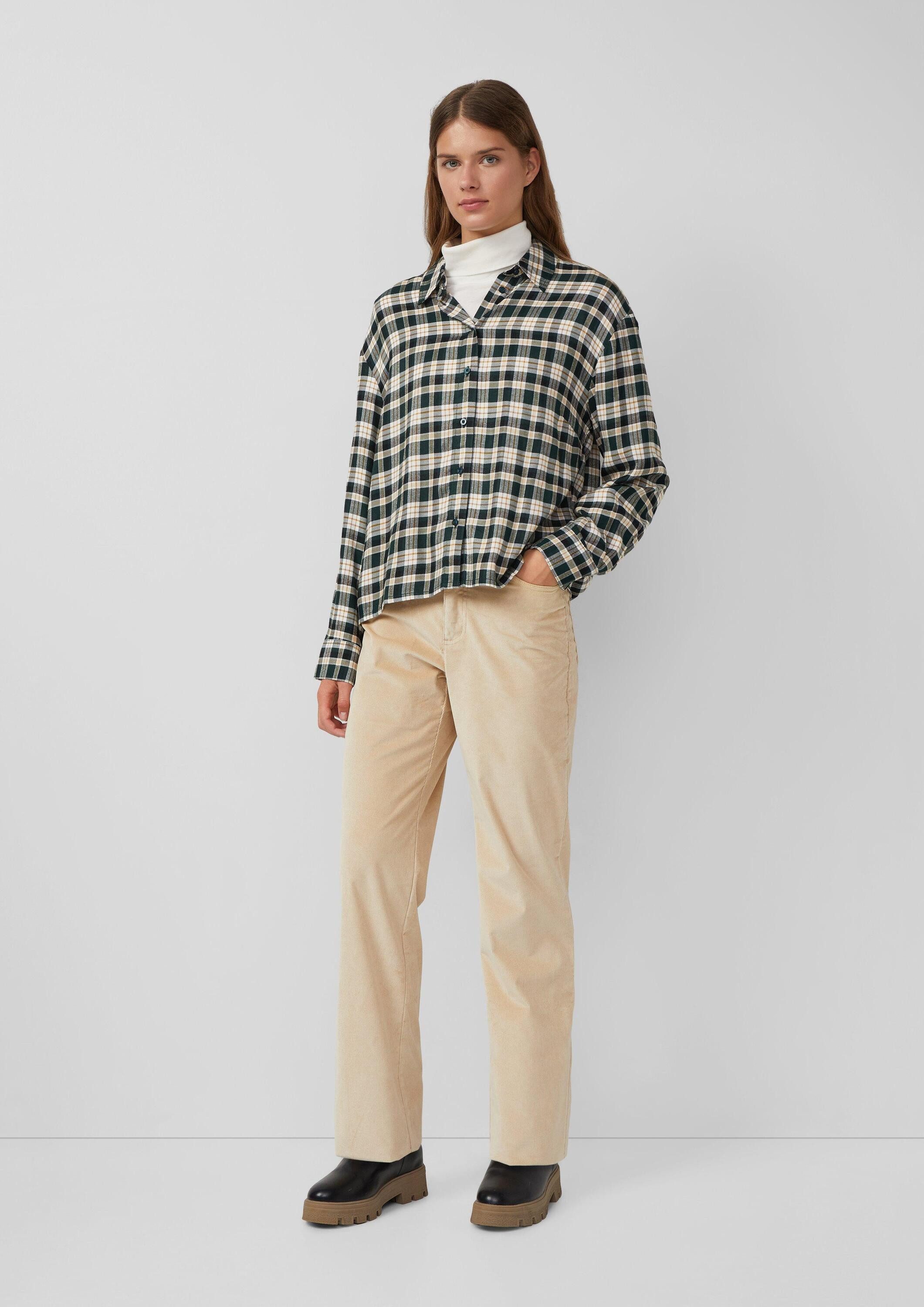 s.Oliver Chinos Hose Cordhose / Regular Fit / Mid Rise / Straight Leg günstig online kaufen