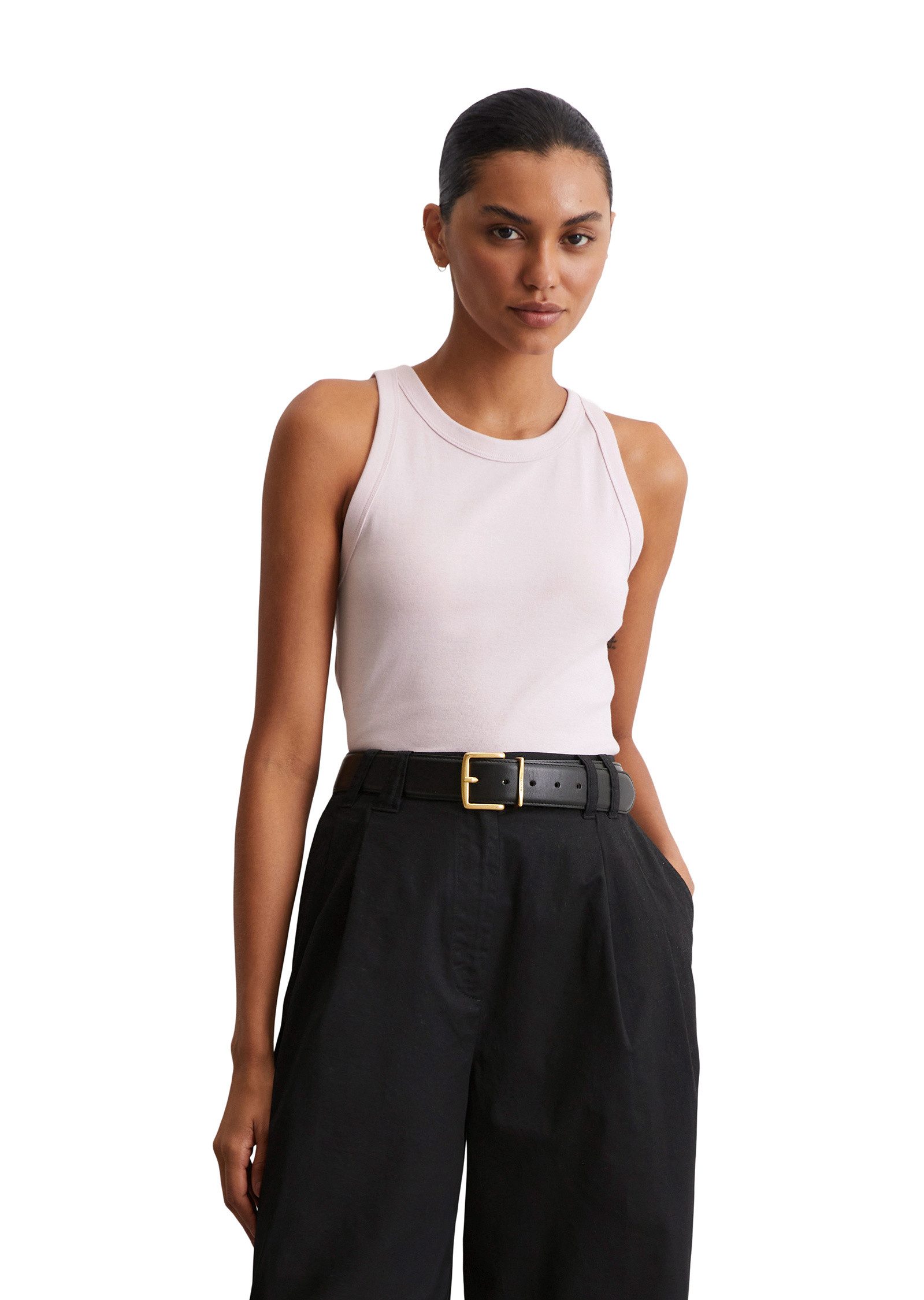 Marc O'Polo T-Shirt aus Organic-Cotton-Rib-Jersey