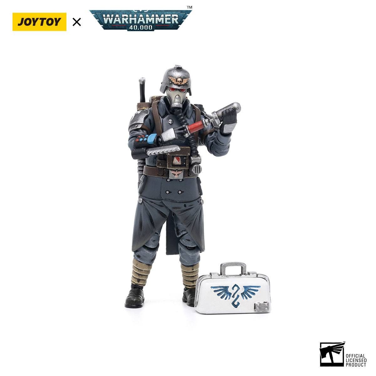 Joy Toy (CN) Actionfigur Warhammer 40k Actionfigur 1/18 Death Korps of Krieg Veteran Squad Guar
