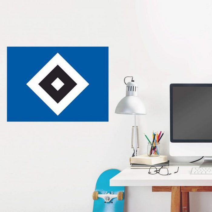 Wall-Art Wandtattoo Hamburger SV Logo HSV (1 St)