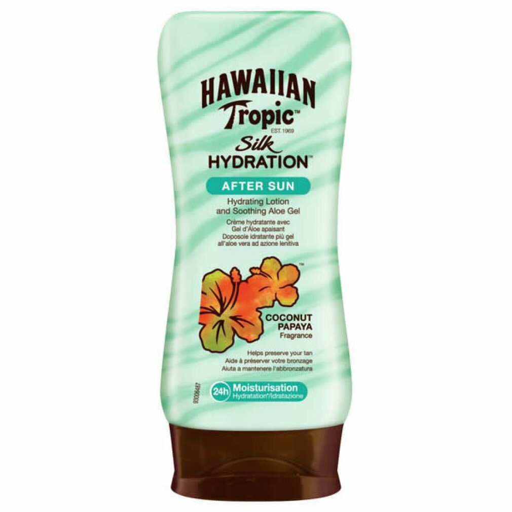 Hawaiian Tropic Sonnenschutzpflege Silk Hydration Aftersun Aloe Vera Coconut Papaya 180ml