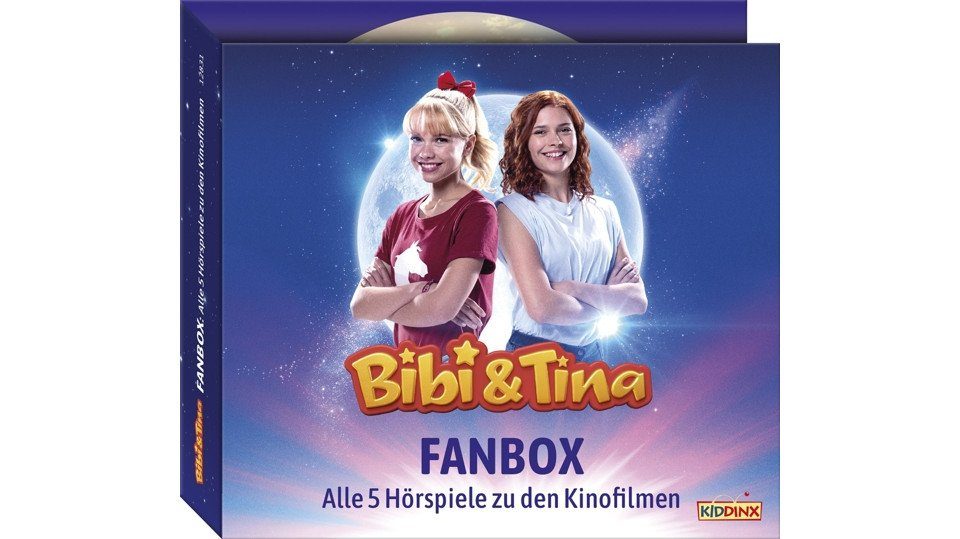 Kiddinx Hörspiel-CD Bibi und Tina - Kinofilm Hörspiel Box 1-5