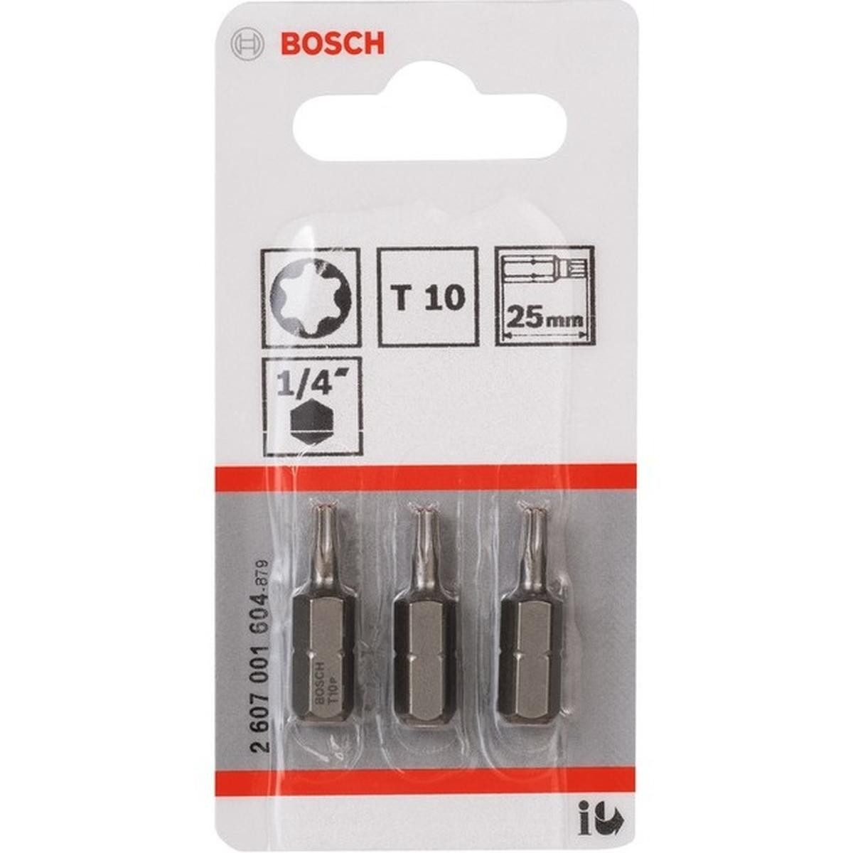 BOSCH Werkzeugset Professional Bit Extra-Hart T10