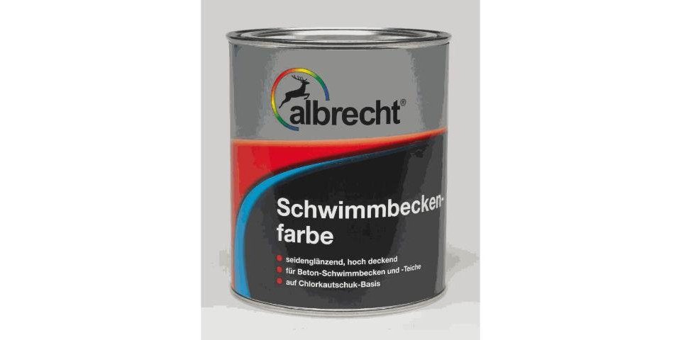 Albrecht ml Zementfarbe seegrün 750 Schwimmbeckenfarbe Albrecht