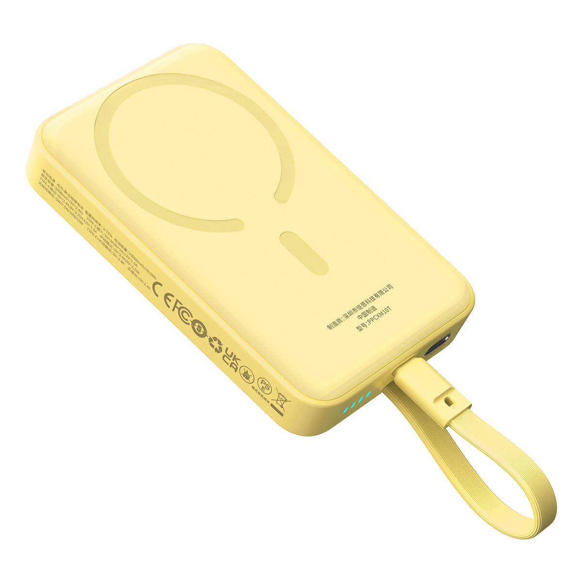 Baseus Mini MagSafe 10000 mAh 30 W Powerbank mit 60 W 0,3 m Kabel Powerbank
