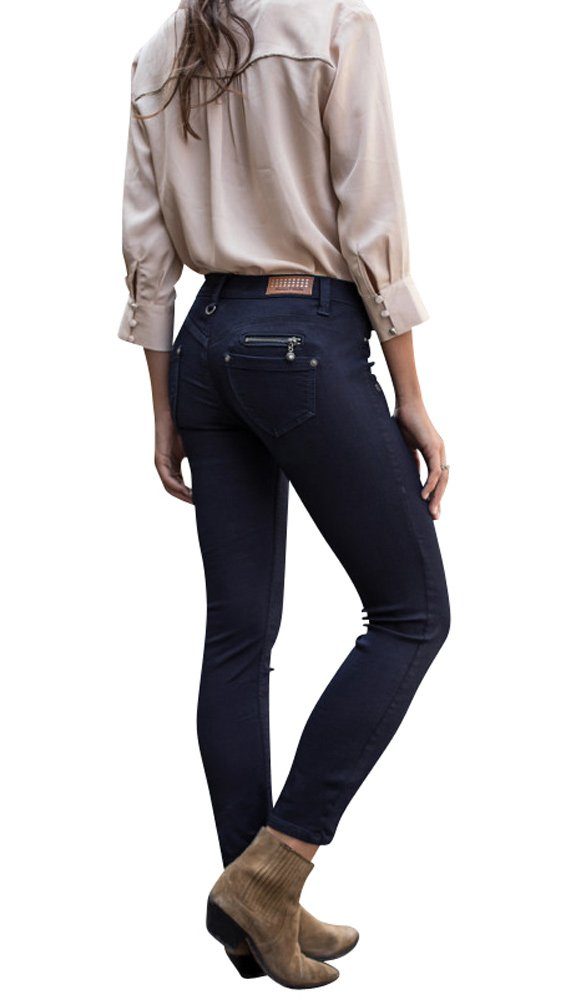 Freeman T. Porter 7/8-Hose Alexa Cropped Super Stretch Denim flora