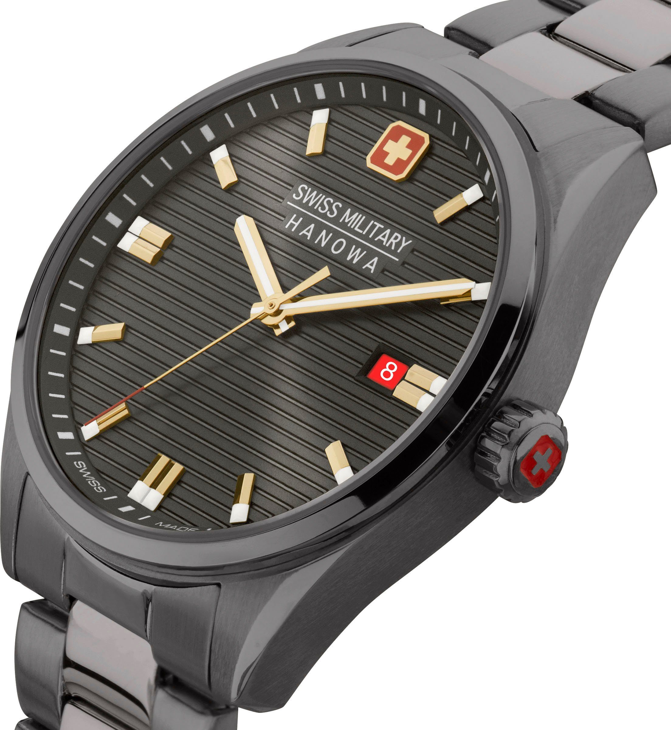 Quarzuhr Swiss Military Hanowa Grau ROADRUNNER, SMWGH2200141