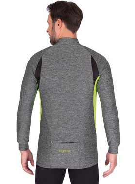 Trigema Netzshirt in Melange-Optik