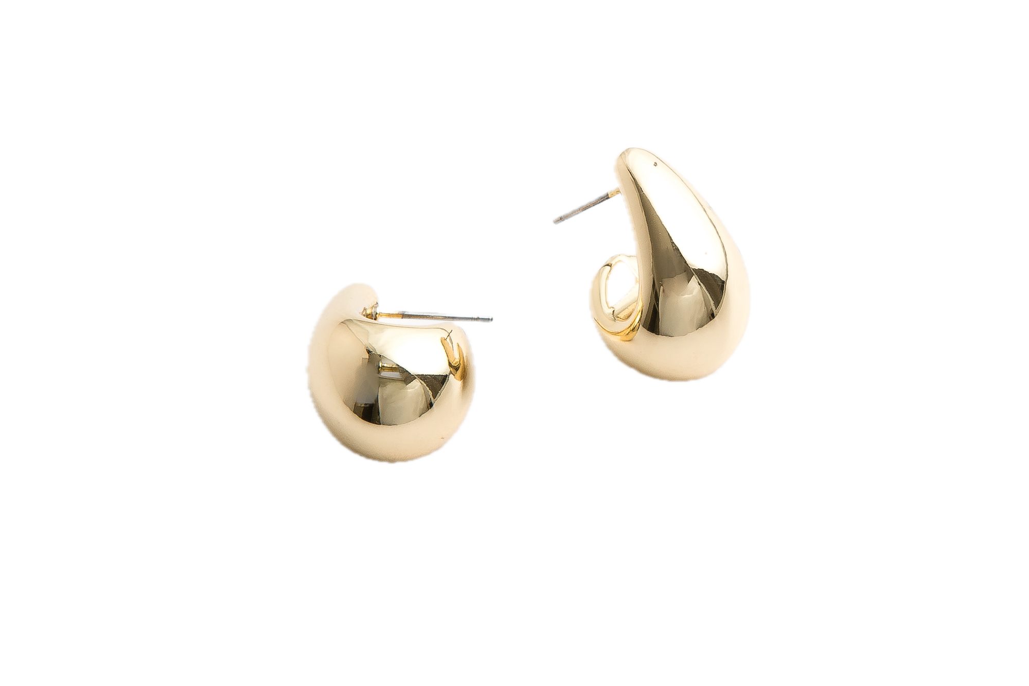 Ohrstecker-Set eleganter Ohrstecker in angesgter Tropfenform