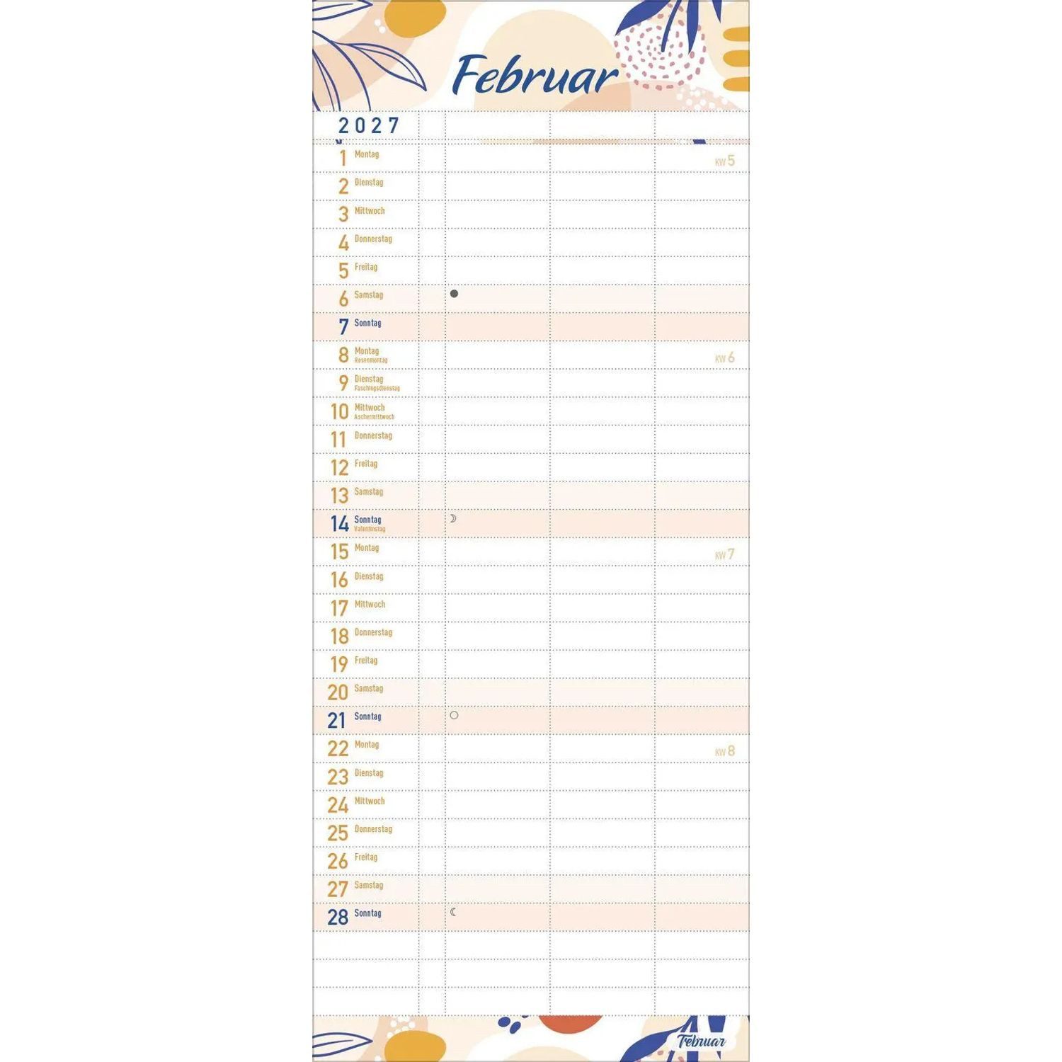 Korsch Verlag Familienkalender Einfach planen 2027