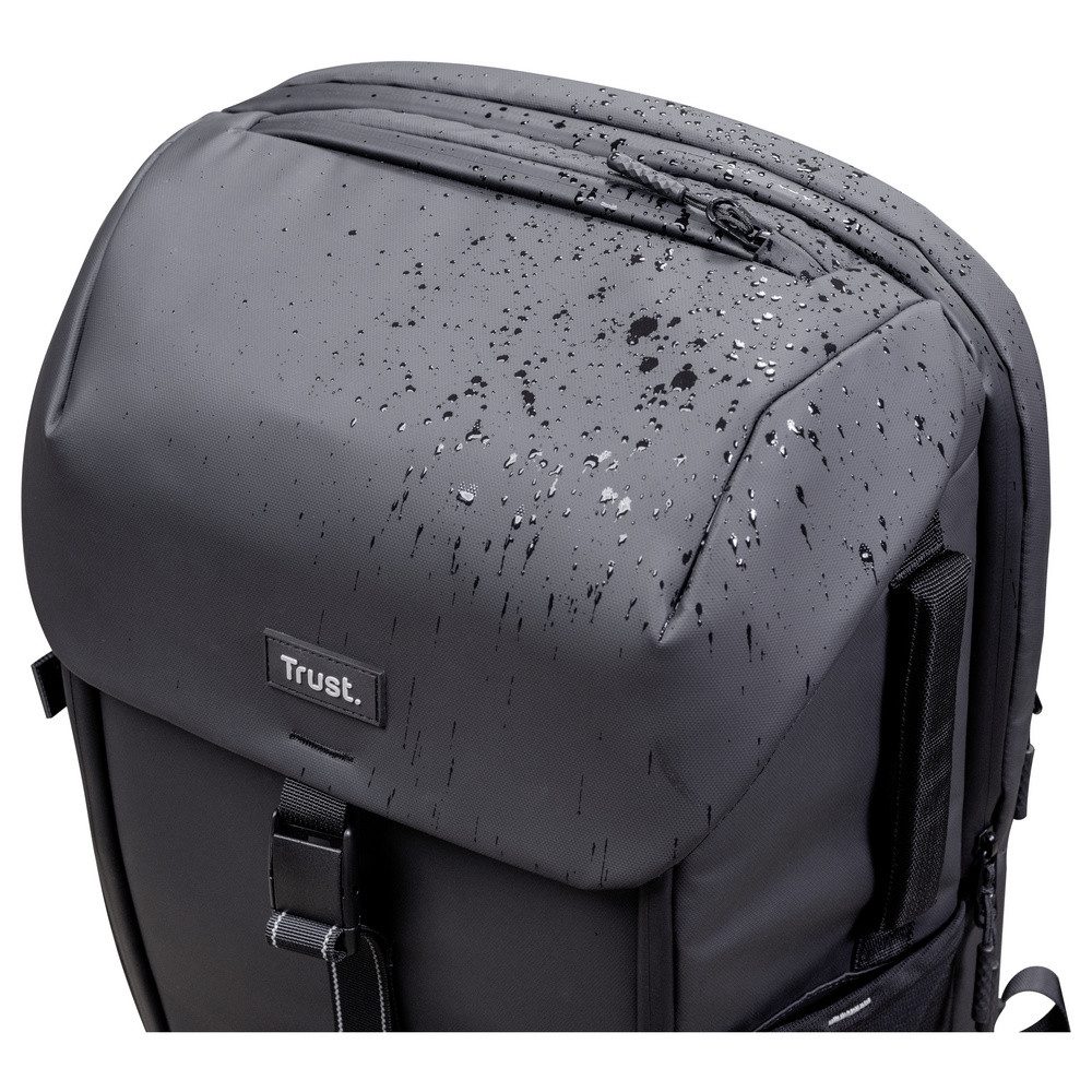 Trust Laptoprucksack Trust Reisetasche Jersey Passend für maximal: 43,2 cm (17) Grau
