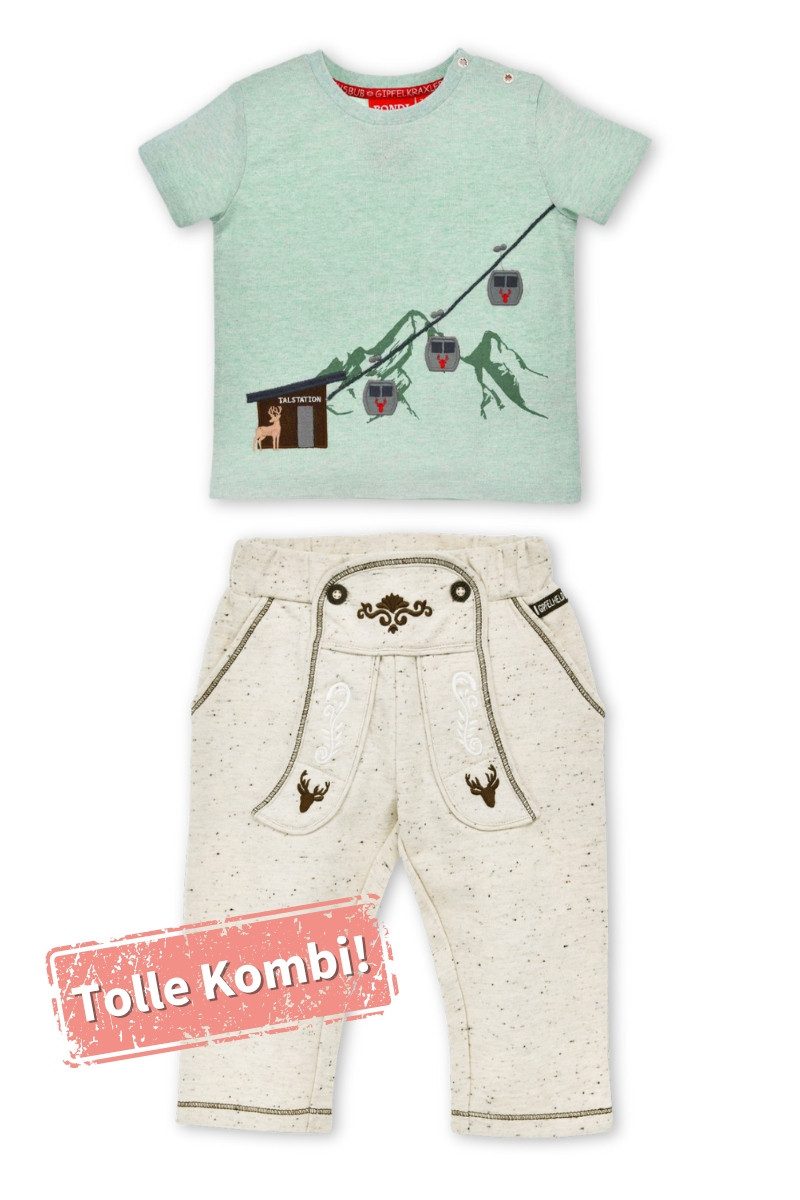 BONDI Trachtenkleid Trachtenhose Baby/Kleinkind - GIPFELKRAXLER - beige-melange