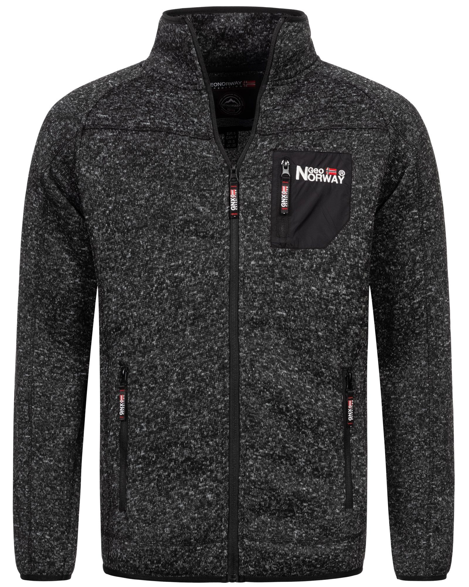 Geographical Norway Fleecejacke Herren Übergangsjacke Fleece Jacke Fleece J günstig online kaufen