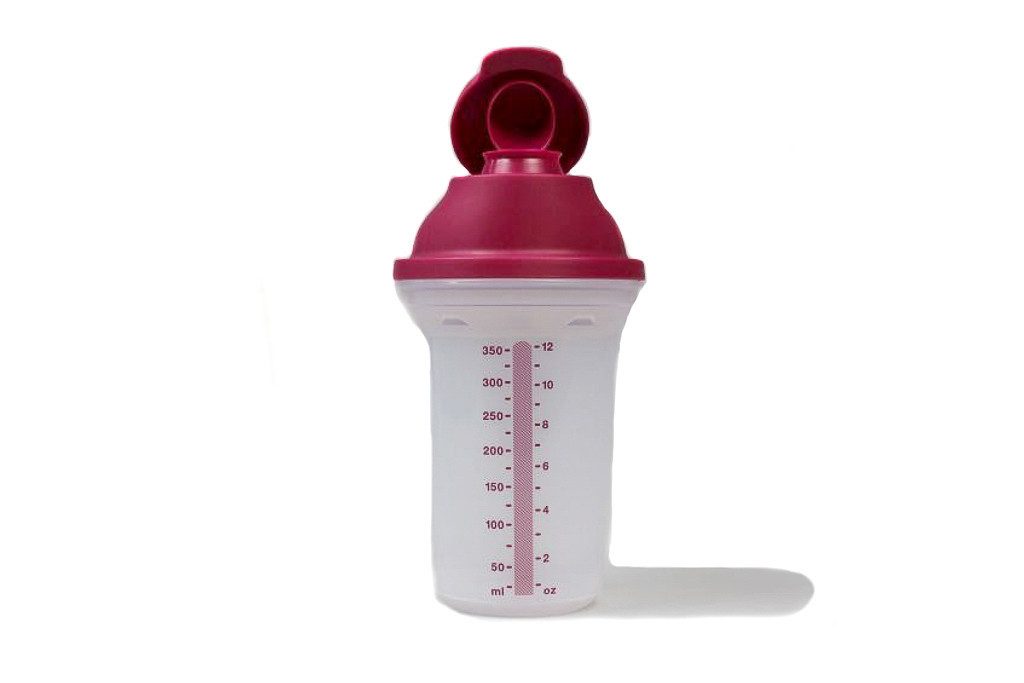 TUPPERWARE Dressing Shaker Mix-Fix Shaker 350 ml bordeauxrot