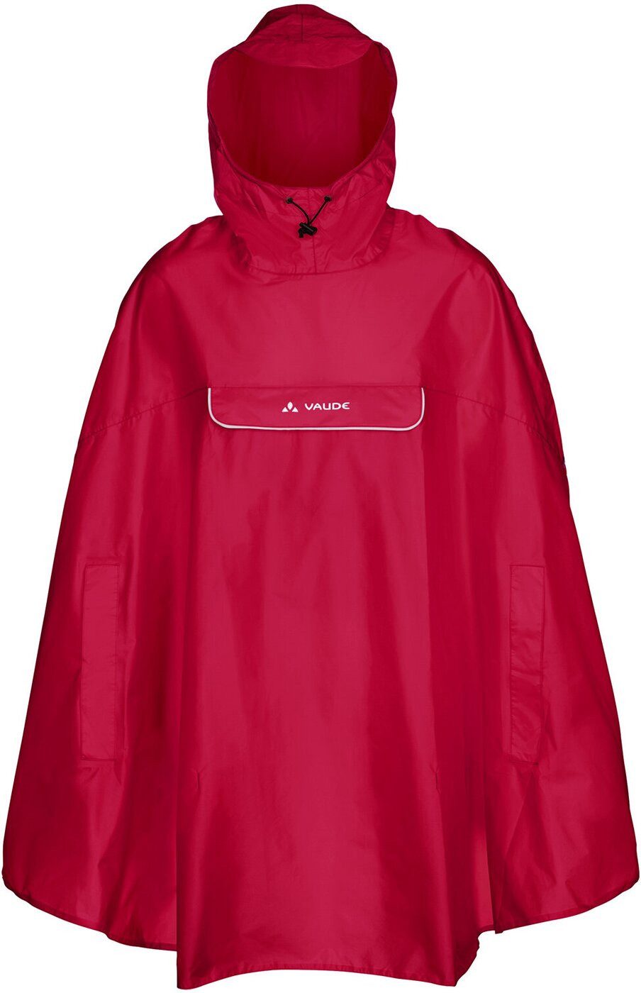 VAUDE Fahrradjacke Valdipino Poncho RED UNI günstig online kaufen