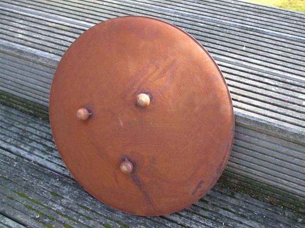 Deko-Impression Dekoschale Dekorative Eisenschale auf Kugeln, Pflanzschale, Dekoschale, Rost, 42 (1 St)