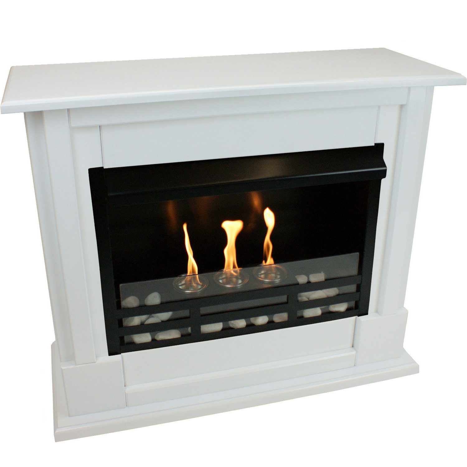 Kaminbau Mierzwa Echtfeuer-Dekokamin Rafael Premium, Farbwahl, Sicherheitsglas Wahl, Gelkamin, Ethanolkamin