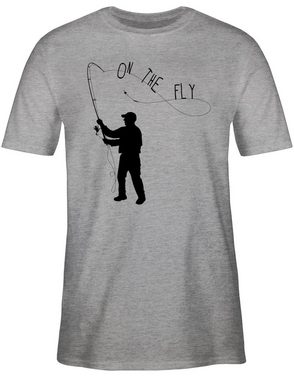 Shirtracer T-Shirt Fishing - On the Fly Angler Geschenke