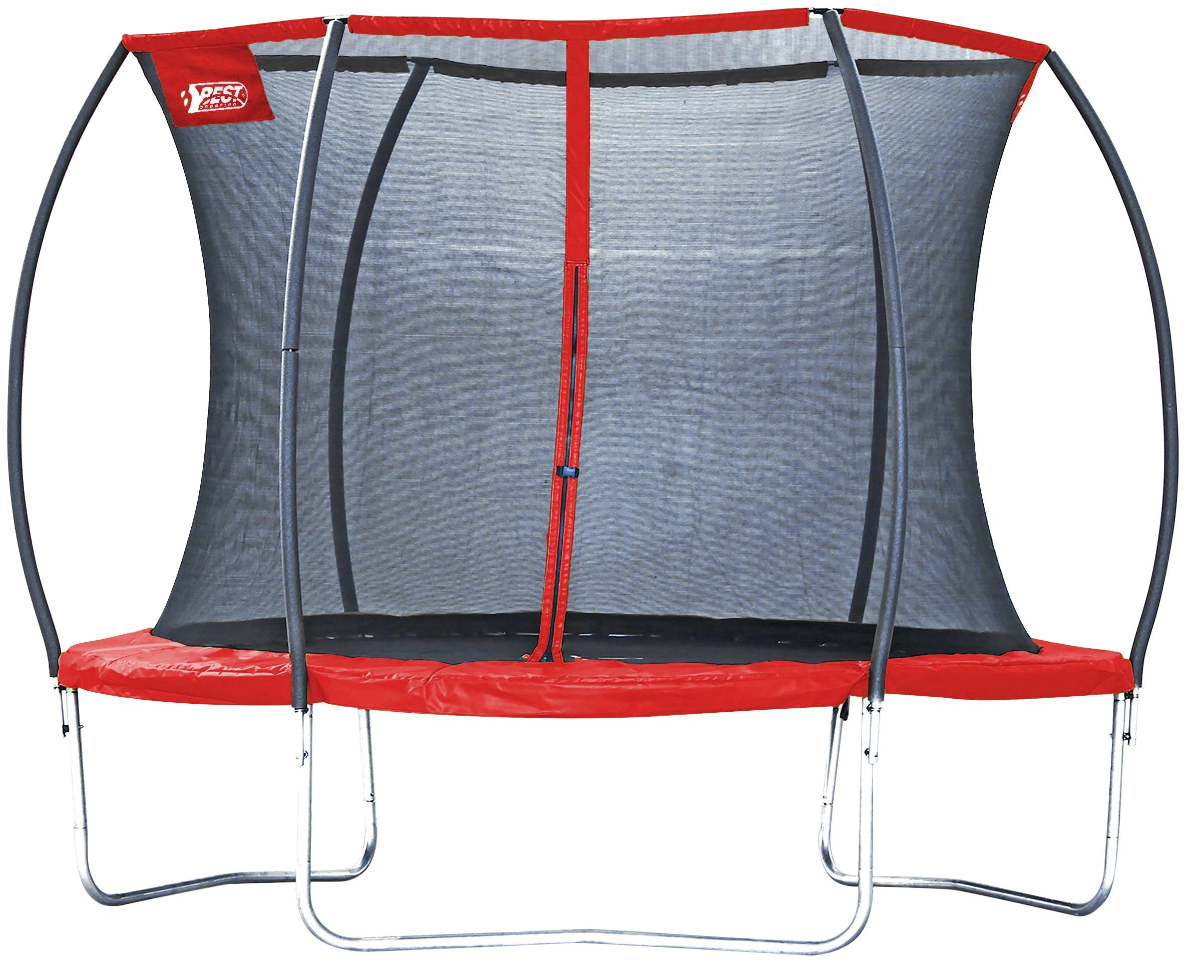 Best Sporting Gartentrampolin 57140 Superstar Red, Ø 305 cm, mit Netz