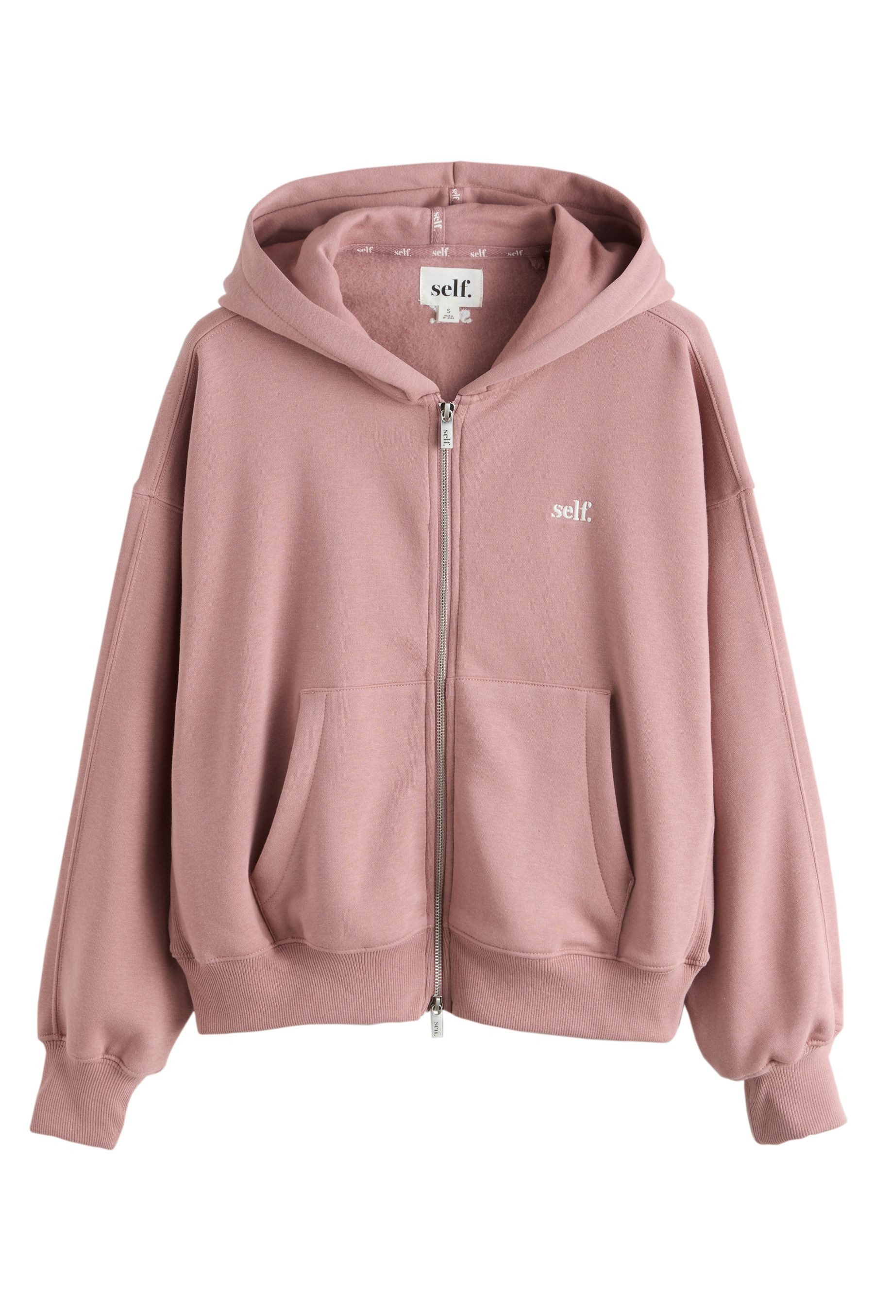 self Kapuzenpullover Kapuzenjacke mit Reißverschluss (1-tlg)