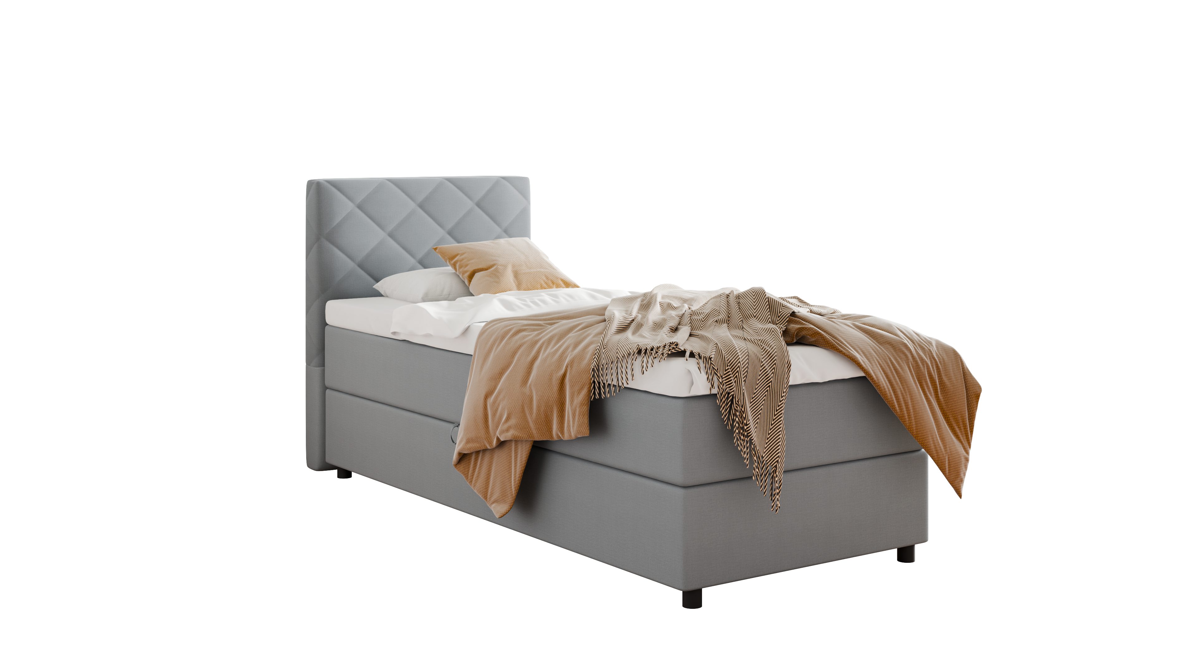 PANDA MÖBEL GmbH Boxspringbett DIAMARO 90x200, 100x200, 120x200, Boxbett mi günstig online kaufen