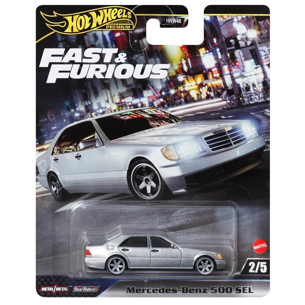 Hot Wheels Spielzeug-Rennwagen Mercedes-Benz 500 SEL günstig online kaufen