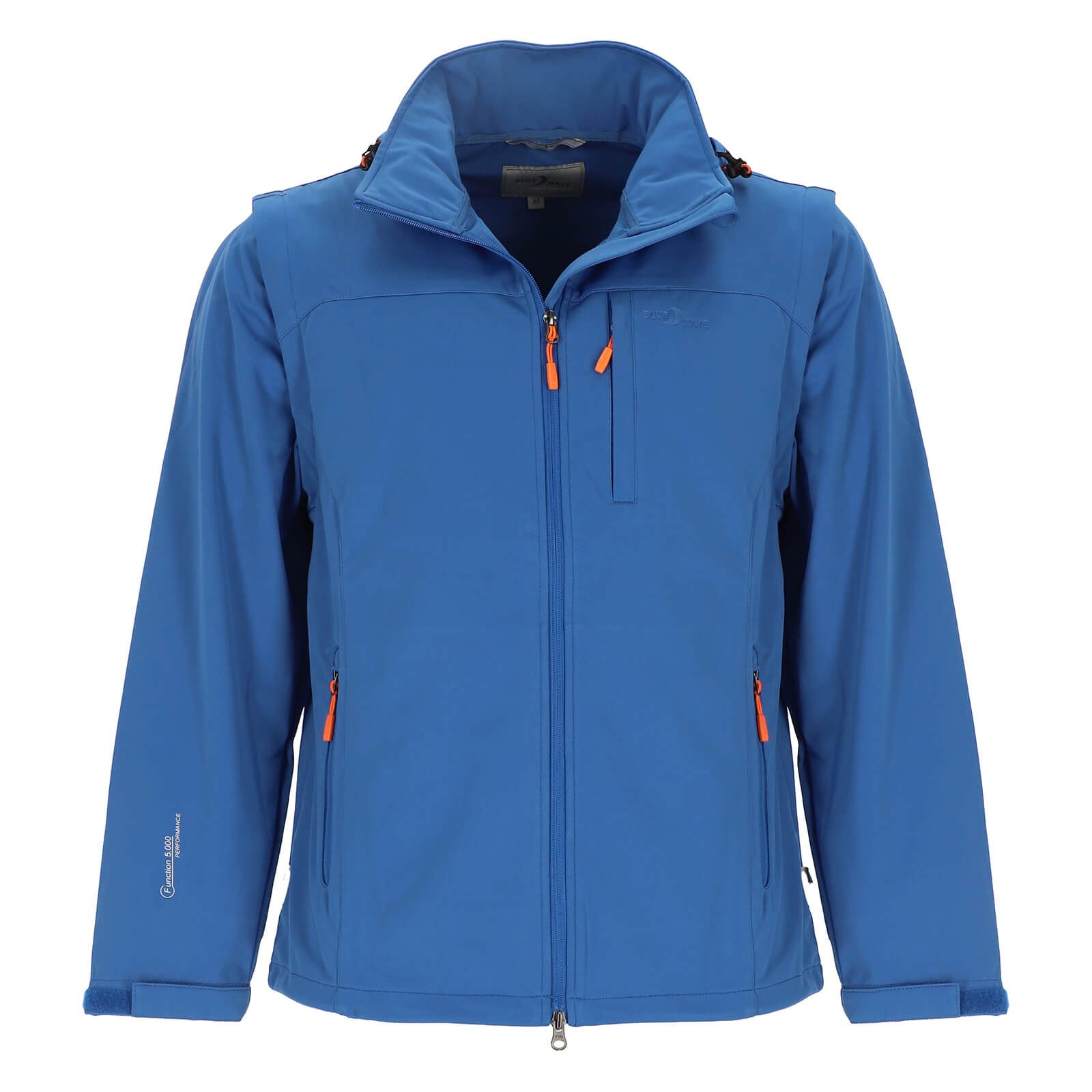 Blue Wave Softshelljacke Herren Outdoor-Jacke Jan mit abzippbaren Ärmeln un günstig online kaufen