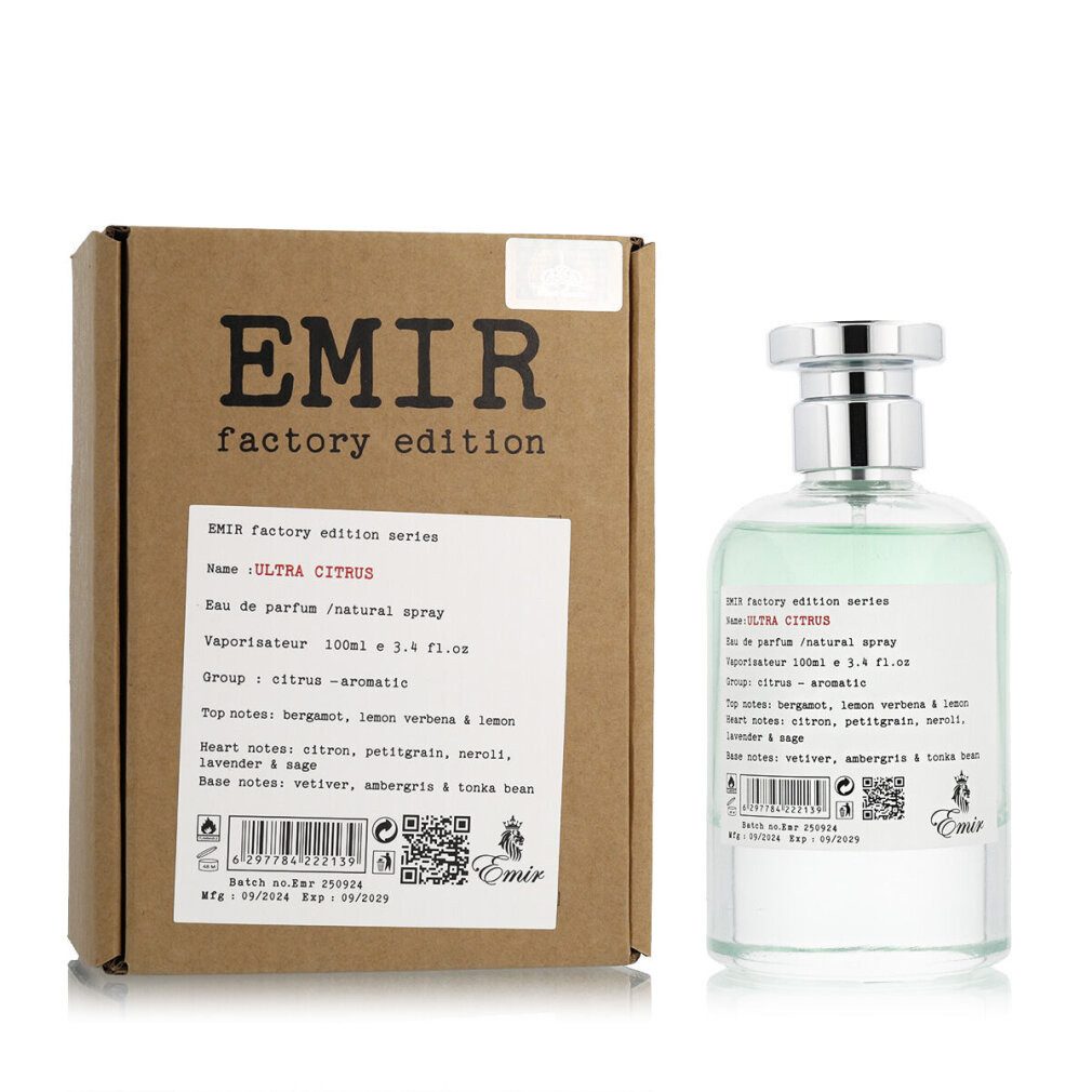 Emir Acadia Körperpflegeduft Ultra Citrus Factory Edition Eau de Parfum 100ml