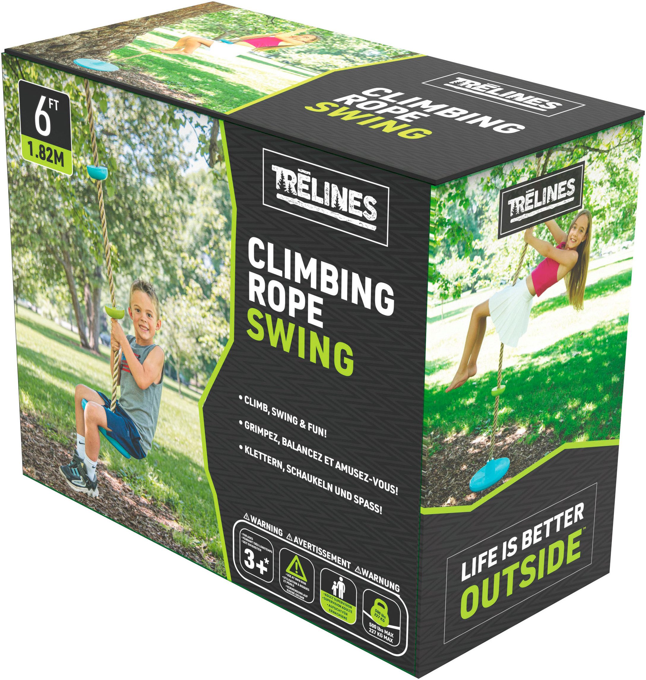 TRELINES Schaukelsitz Kletterseil-Schaukel (1,80 m) günstig online kaufen