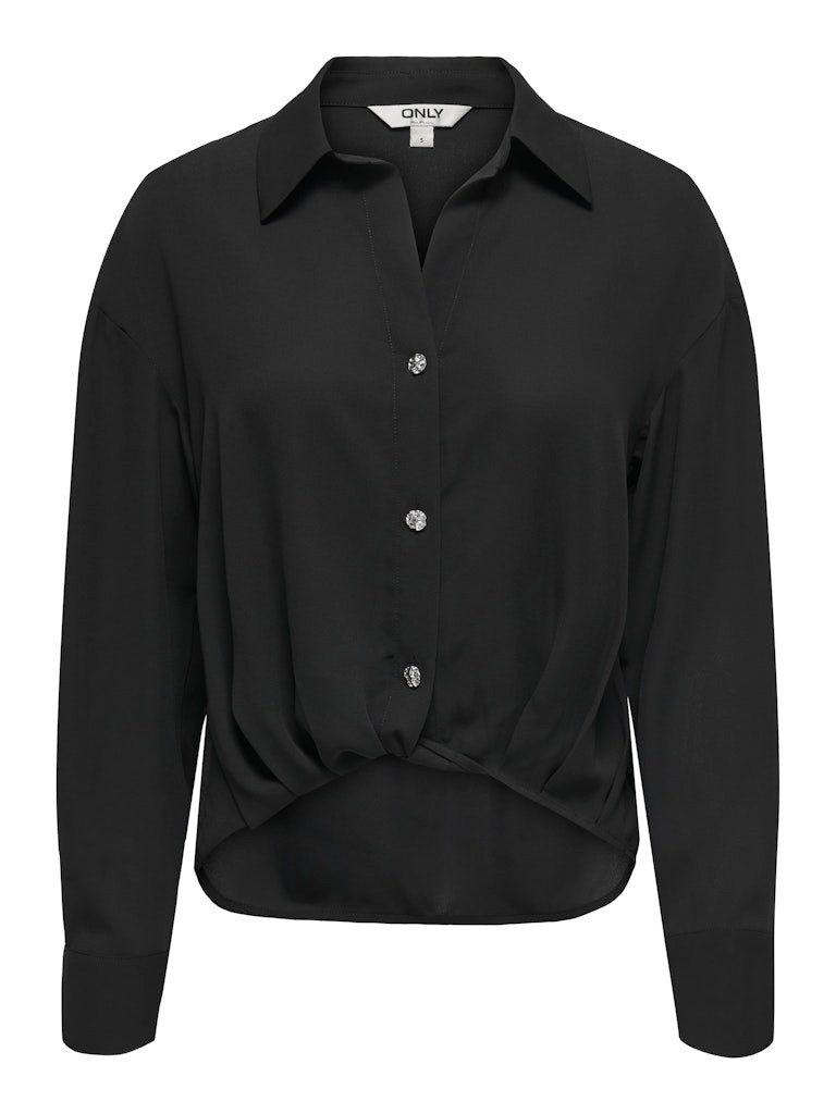 ONLY Blusentop ONLNEIVA LIFE LS BALLOON SHIRT WVN