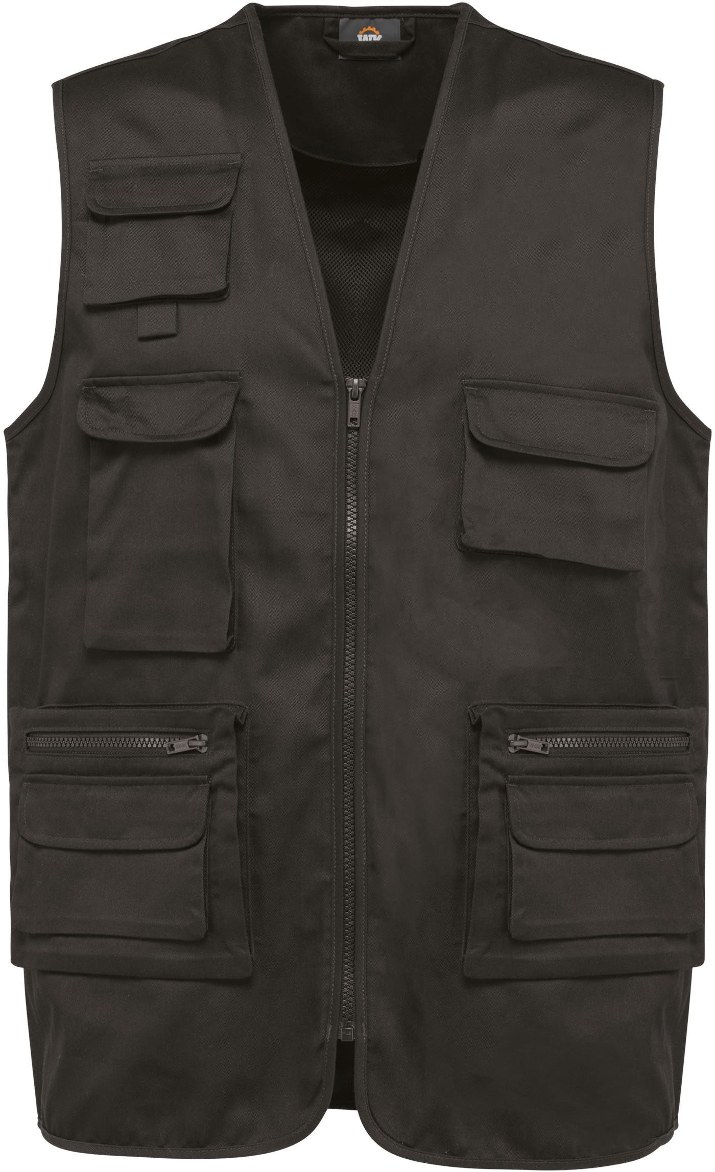 WK. Designed To Work Arbeitsweste Gefütterte Unisex-Weste aus Baumwollpolyester