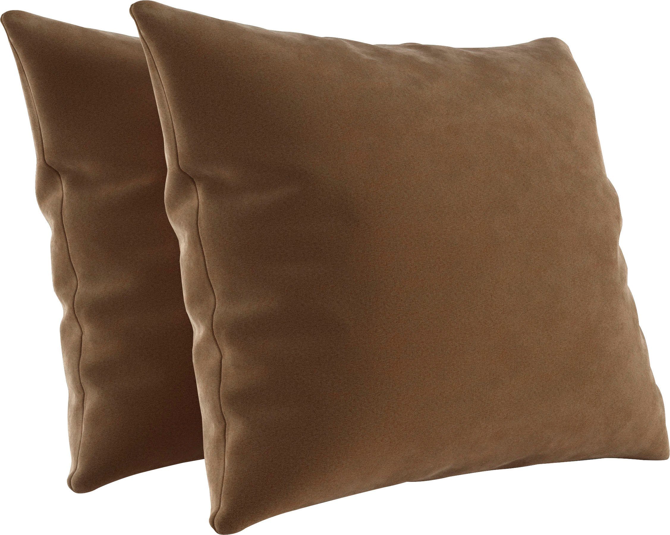 sit&more Sofakissen Billund, (Set, 2 Stück), 2er Kissen-Set wahlweise in zwei Größen