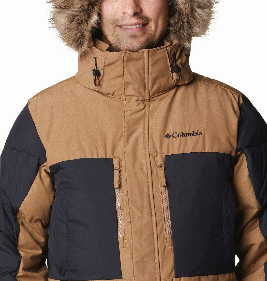 Columbia Parka Marquam Peak Fusion (Omni-Heat Infinity) braun/schwarz Herren